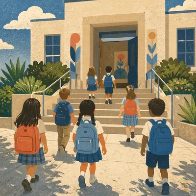 Back to School Prayer Send-Off for Children