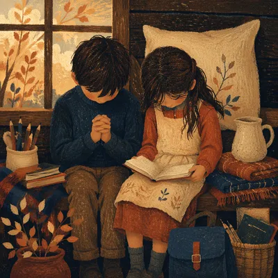 Back to School Prayer with Children