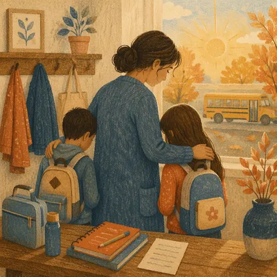 Back to School Prayer at Sunrise