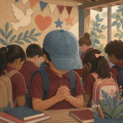 Back to School Prayer with Children