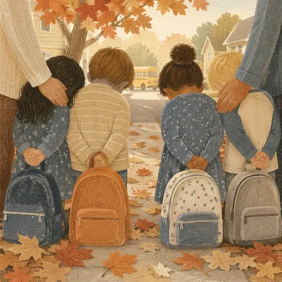 Back to School Prayer with Children