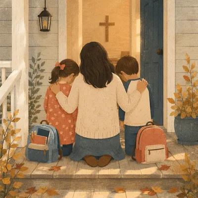 Back to School Porch Prayer
