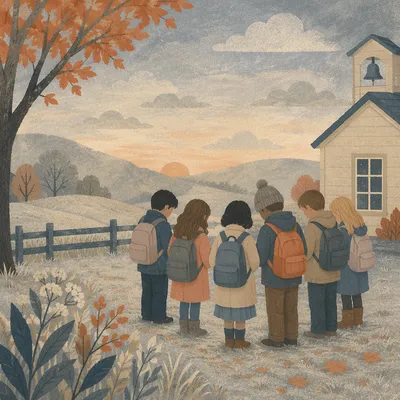 Children Gather for Back to School Prayer