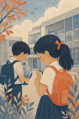 Back to School Prayer at Morning Entrance