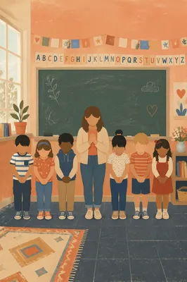Back to School Prayer in Classroom