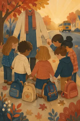 Back to School Prayer Circle at Sunrise