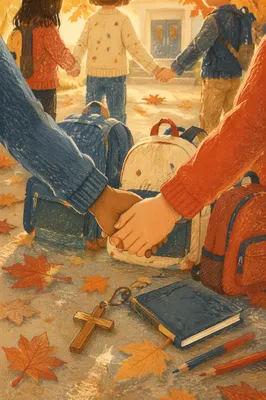 Back to School Prayer with Children