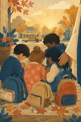 Back to School Prayer with Children