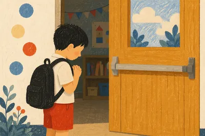Back to School Prayer at Classroom Door