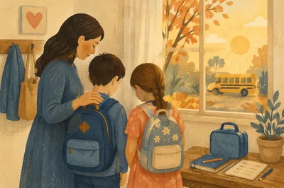 Back to School Prayer with Children