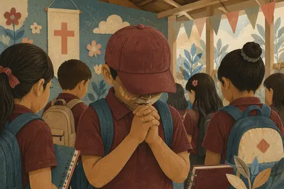 Back to School Prayer with Children