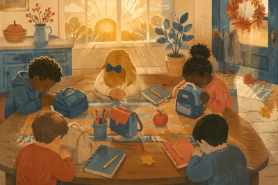 Children’s Back to School Prayer at Sunrise