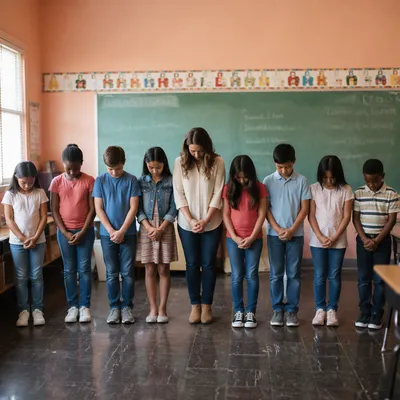 Back to School Classroom Prayer