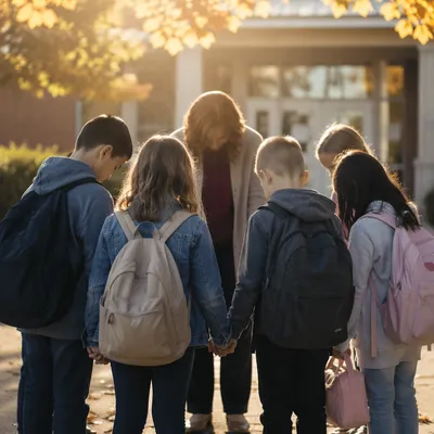 Back to School Prayer Circle