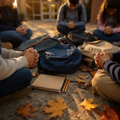 Back to School Prayer with Children