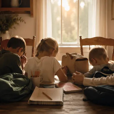 Back to School Prayer at Sunrise