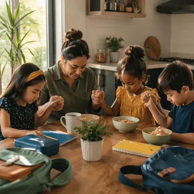 Back to School Family Prayer Morning