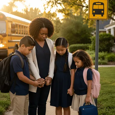 Back to School Family Prayer at Sunrise