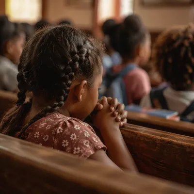 Back to School Prayer with Children