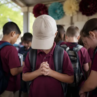 Back to School Prayer with Children