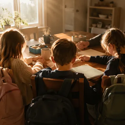 Back to School Prayer at Sunrise