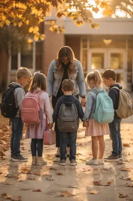 Back to School Prayer at Sunrise