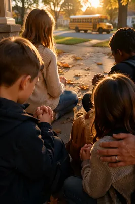 Back to School Prayer with Children