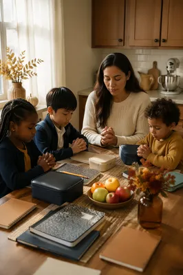 Family Back to School Morning Prayer