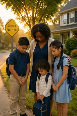 Back to School Family Prayer at Sunrise