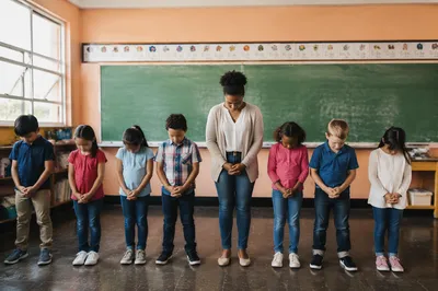Back to School Classroom Prayer