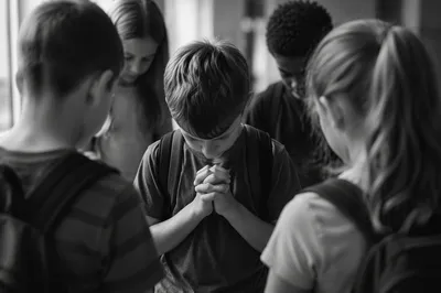 Back to School Prayer with Children