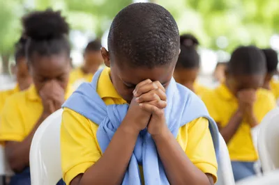 Back to School Prayer with Children