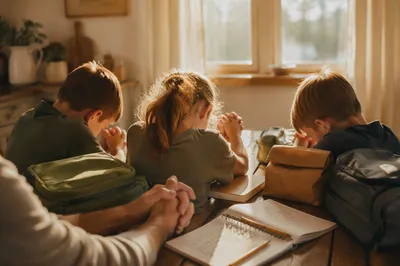 Back to School Prayer at Sunrise