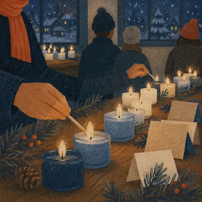Blue Christmas Candlelight Service of Hope