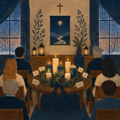 Blue Christmas Candlelight Service in Quiet Chapel