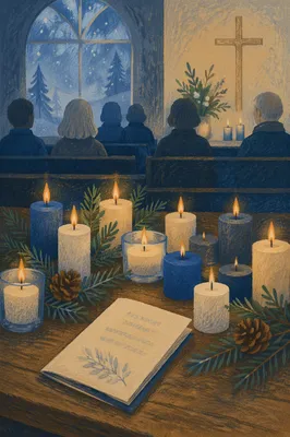 Blue Christmas Candlelight Hope Gathering