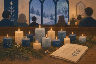 Blue Christmas Candlelight Service in Quiet Chapel