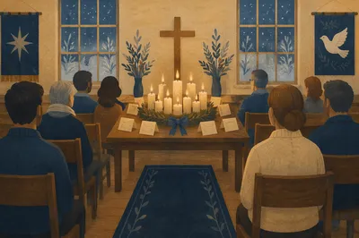 Blue Christmas Candlelight Service of Hope
