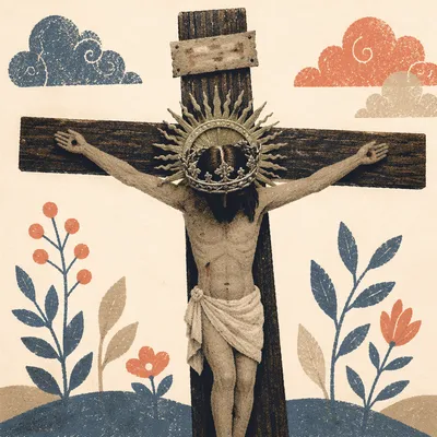 Christ the King Crown and Cross