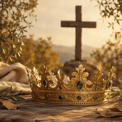 Christ the King Crown and Cross