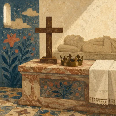 Christ the King Crown and Cross Altar