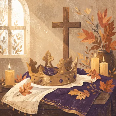 Christ the King Crown and Cross