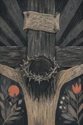 Christ the King Crown and Cross
