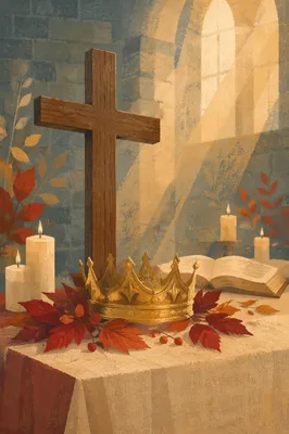 Christ the King Crown and Cross