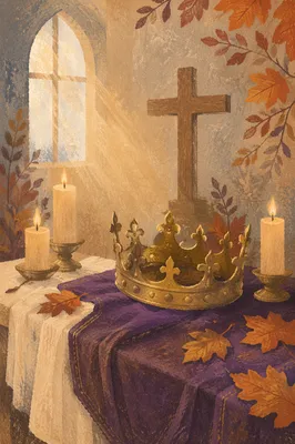 Christ the King Crown and Cross