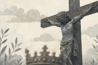 Christ the King Crown and Cross