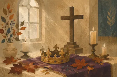 Christ the King Crown and Cross