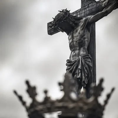 Christ the King Crown and Cross