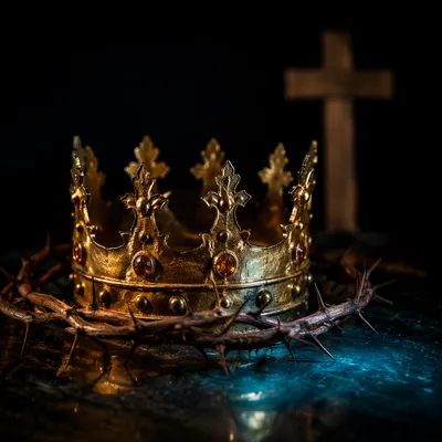 Christ the King Crown and Cross