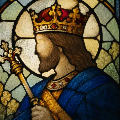 Christ the King Stained Glass Glory